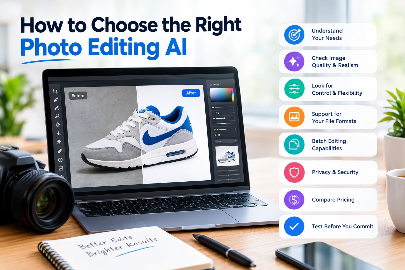 How to Choose the Right Photo Editing AI